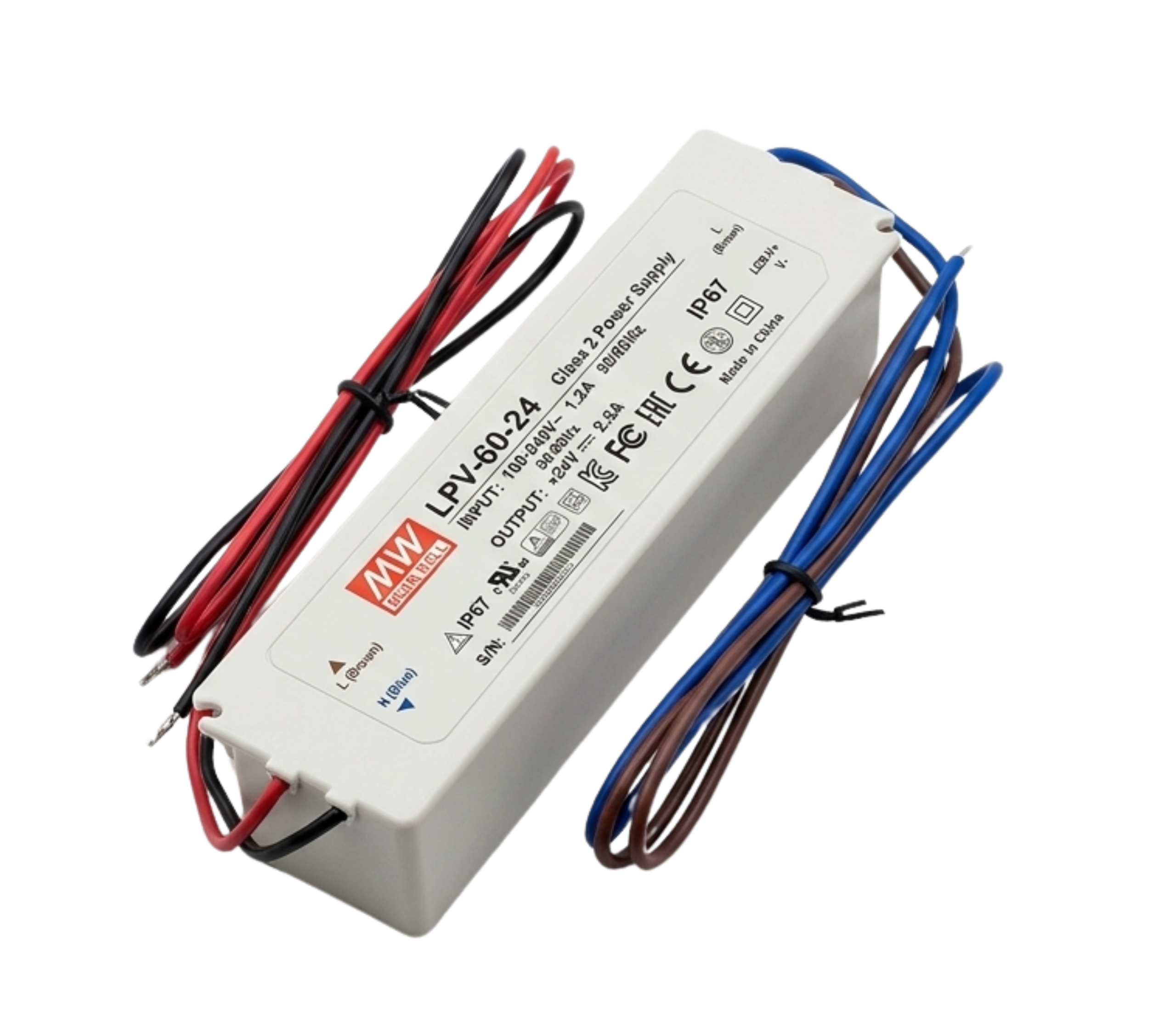 led drivers: meanwell lpv 60 12, ip67, 12v, 60w led profile, led switching, power supply, led strip, led driver