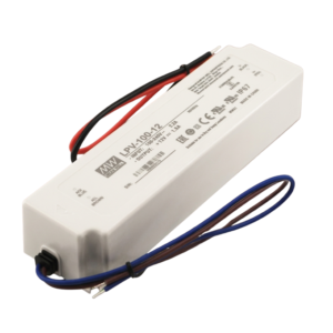 meanwell lpv 100 12 100w 8,5a 12v plastic slim waterproof, led driver for led strip light