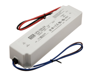meanwell lpv 100 24, led power supply 24v 100w