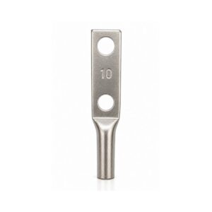 Tin-plated Copper 2-Hole: 010 AWG