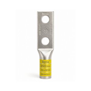 Tin-plated Copper 2-Hole: 250 Kcmil