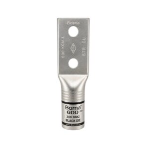 Aluminium 2-Hole: 600 Kcmil