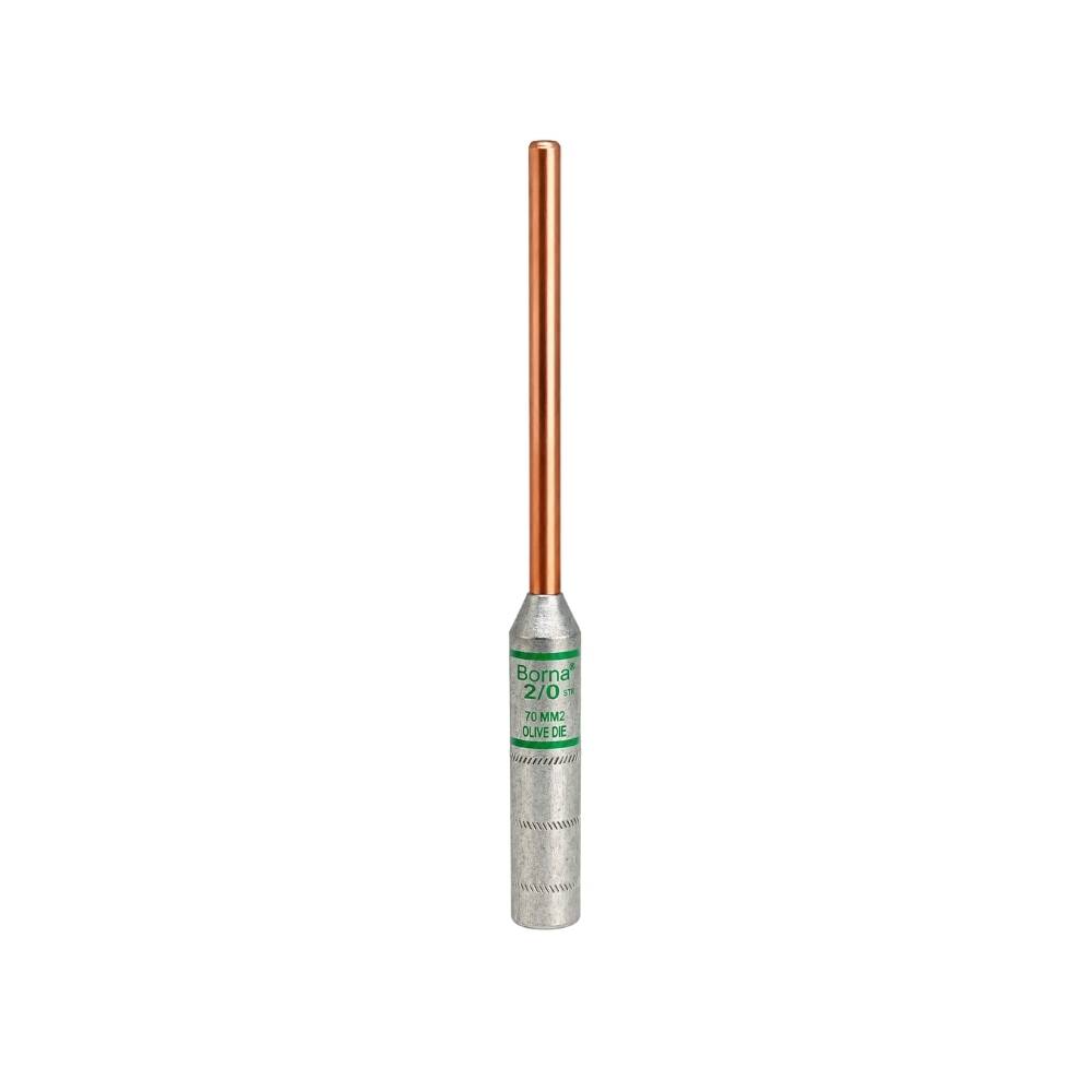 Bimetallic Transition Long Pin: 2/0 AWG