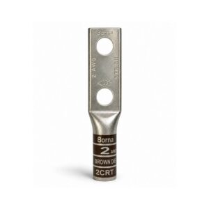 Tin-plated Copper 2-Hole: 002 AWG