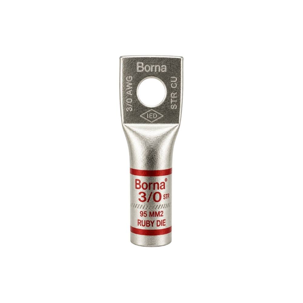 Aluminium: 3/0 AWG